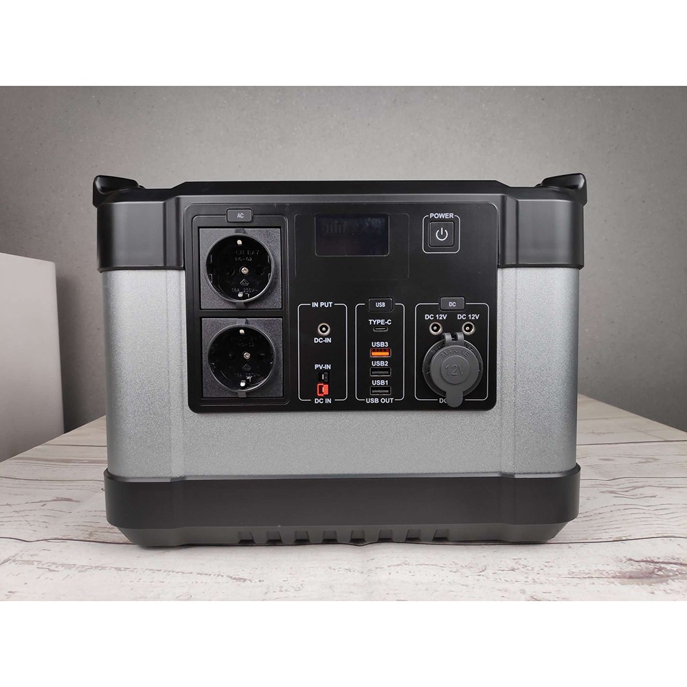 GENSET PORTABLE 220V 1000W / Portable Outdoor Emergency Power Supply Station / GENERATOR