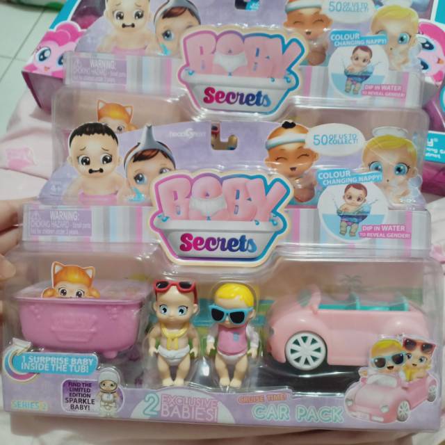 baby secrets car pack