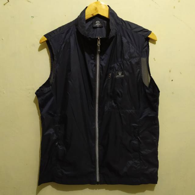 Rompi/vest parasut pria..outdoor..running..sepedah size fit M/L slim second