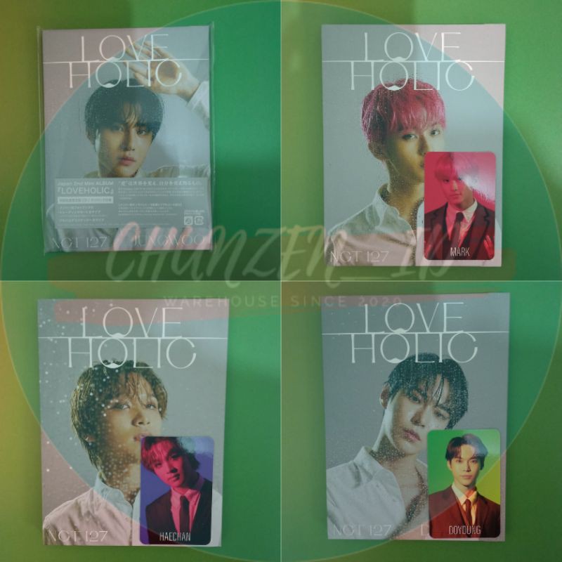 ALBUM LOVEHOLIC REGULATE NCT 127 PC JAEHYUN JOHNNY T VER WINWIN