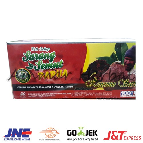 

Teh Celup Sarang Semut Papua Kencono Sari