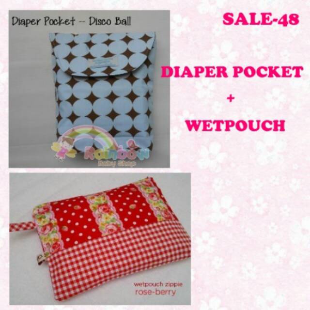 Diaper Pocket + Wetpouch (sale-48)