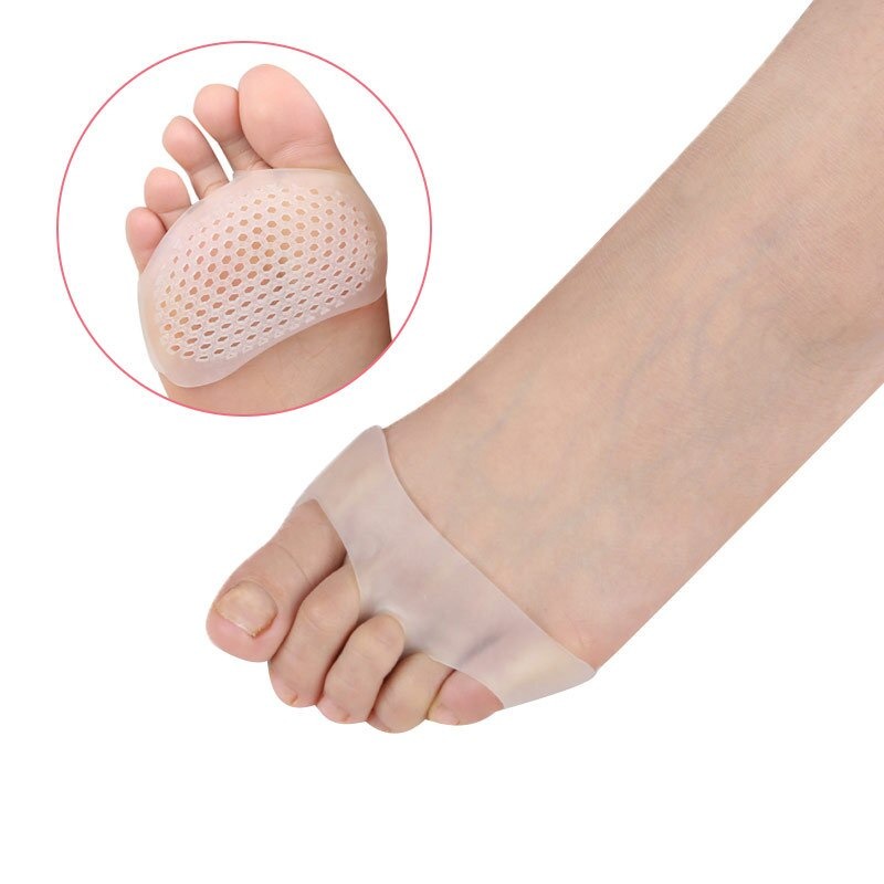 Alas Telapak Kaki Depan Silicone Gel AntiLecet dan Kapalan Insole Pelindung Telapak Kaki Depan 1 Pasang