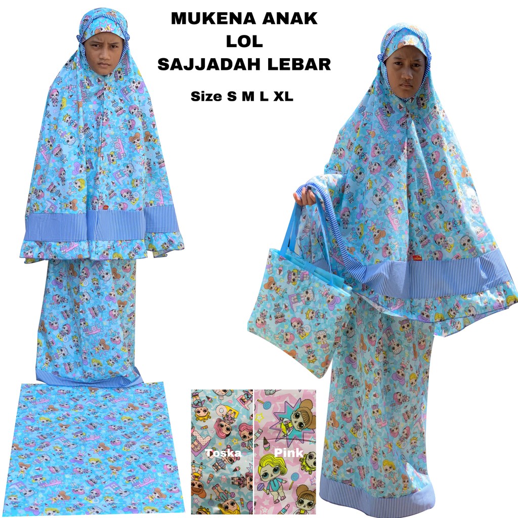 Mukena Anak Karakter LOL