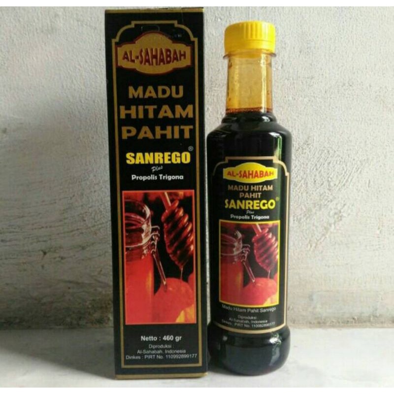 

Madu Hitam Pahit Sanrego Plus Propolis Trigona Al Sahabah