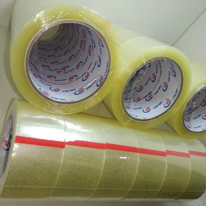 

Lakban bening 45mm x 90yard