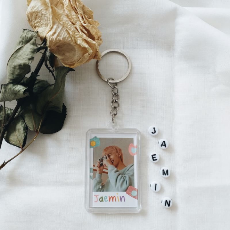 Clear Keychain NCT Jaemin / Gantungan kunci akrilik