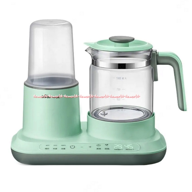 Bear Electric Kettle Warmer Teko Listrik Penghangat Serbaguna Pemanas Botol Milk Bottle Heater Green