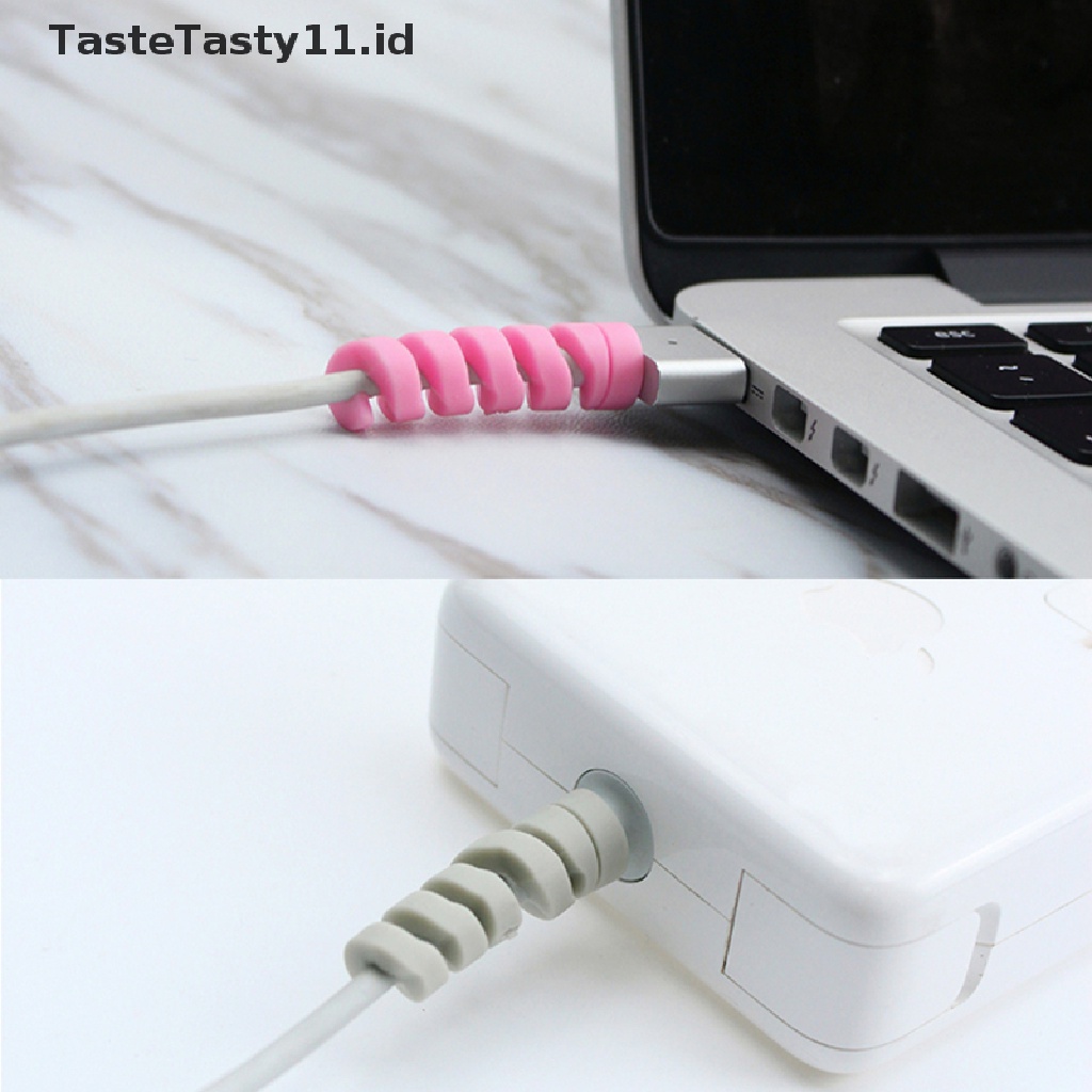 (TasteTasty) Pelindung Kabel Data / Charger Model Spiral