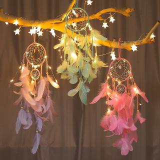 Hiasan Gantung Dream Catcher Romantis Handmade dengan Hiasan Gantung Dream Catcher Romantis Handmade dengan