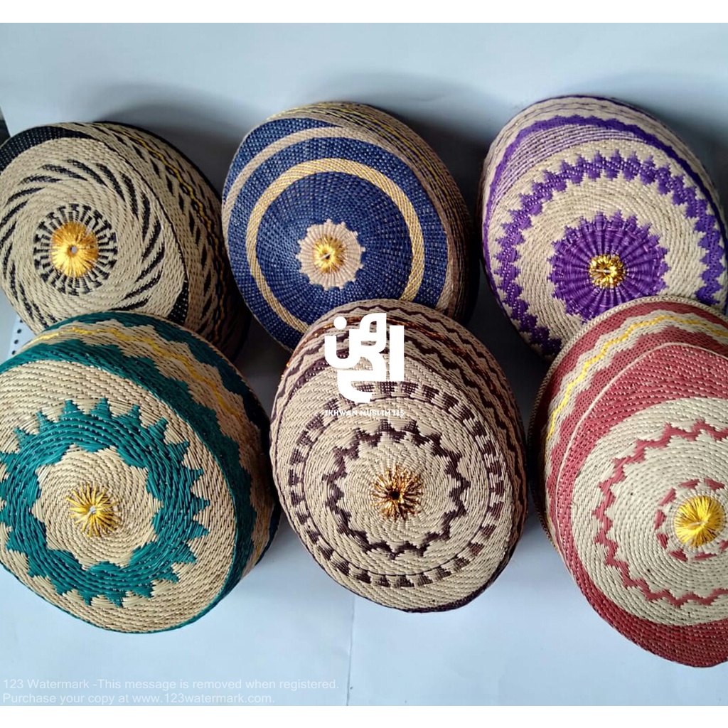 Peci Rotan kopyah rotan songkok rotan