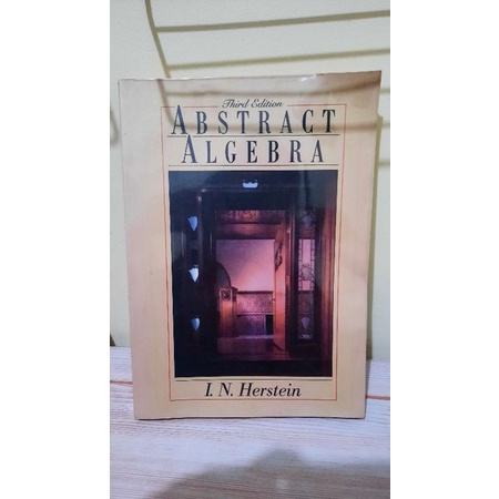 Buku Abstract Algebra 3rd Ed Herstein Preloved