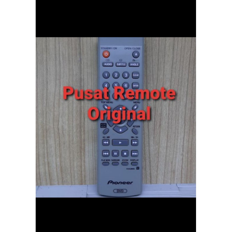 REMOTE REMOT DVD PIONEER VXX2865 ORIGINAL ASLI