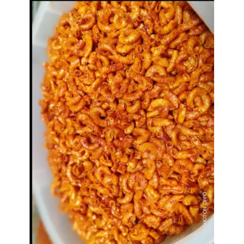 

MAKARONI BANTET EXTRA PEDAS MALANGAN 100 GR