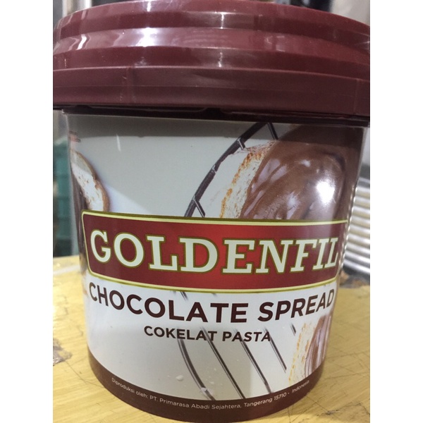 

Goldenfil Chocolate Spread Selai Coklat Enak 1 kg