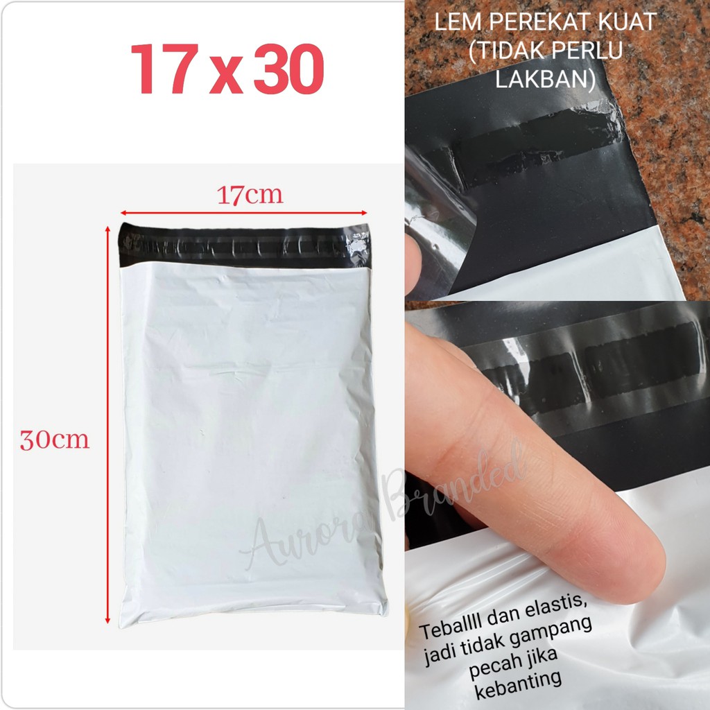 

PLASTIK PACKING POLYMAILER 17x30 (100 pcs)