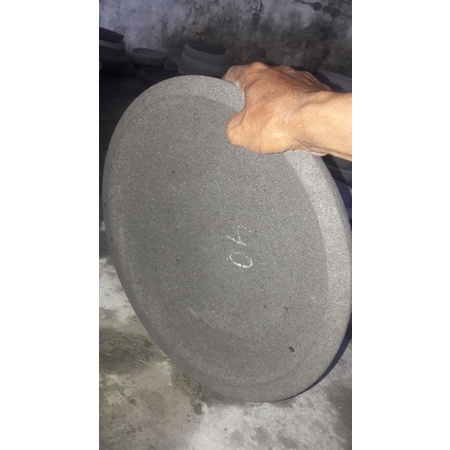 cobek batu asli,super jumbo ukuran 40cm