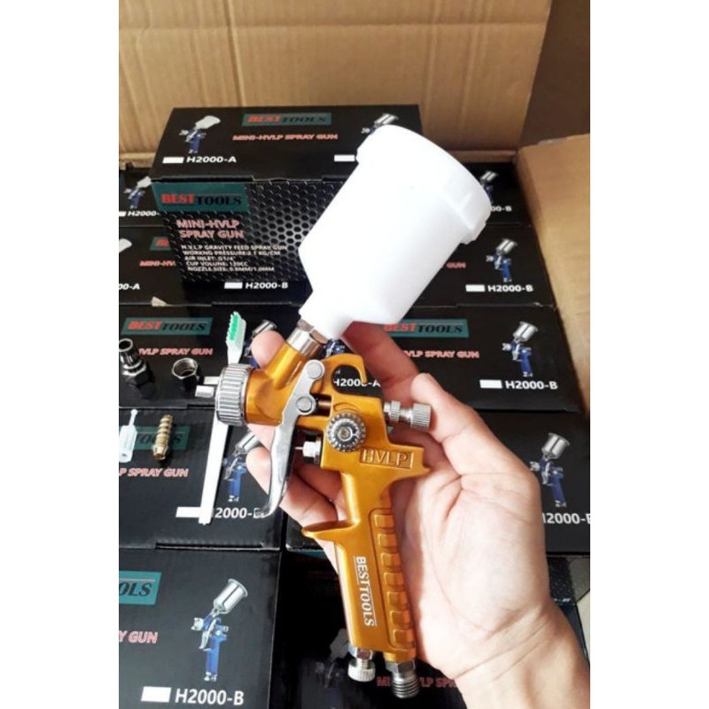 spray gun hvlp mini H2000 nozle 0.8mm original