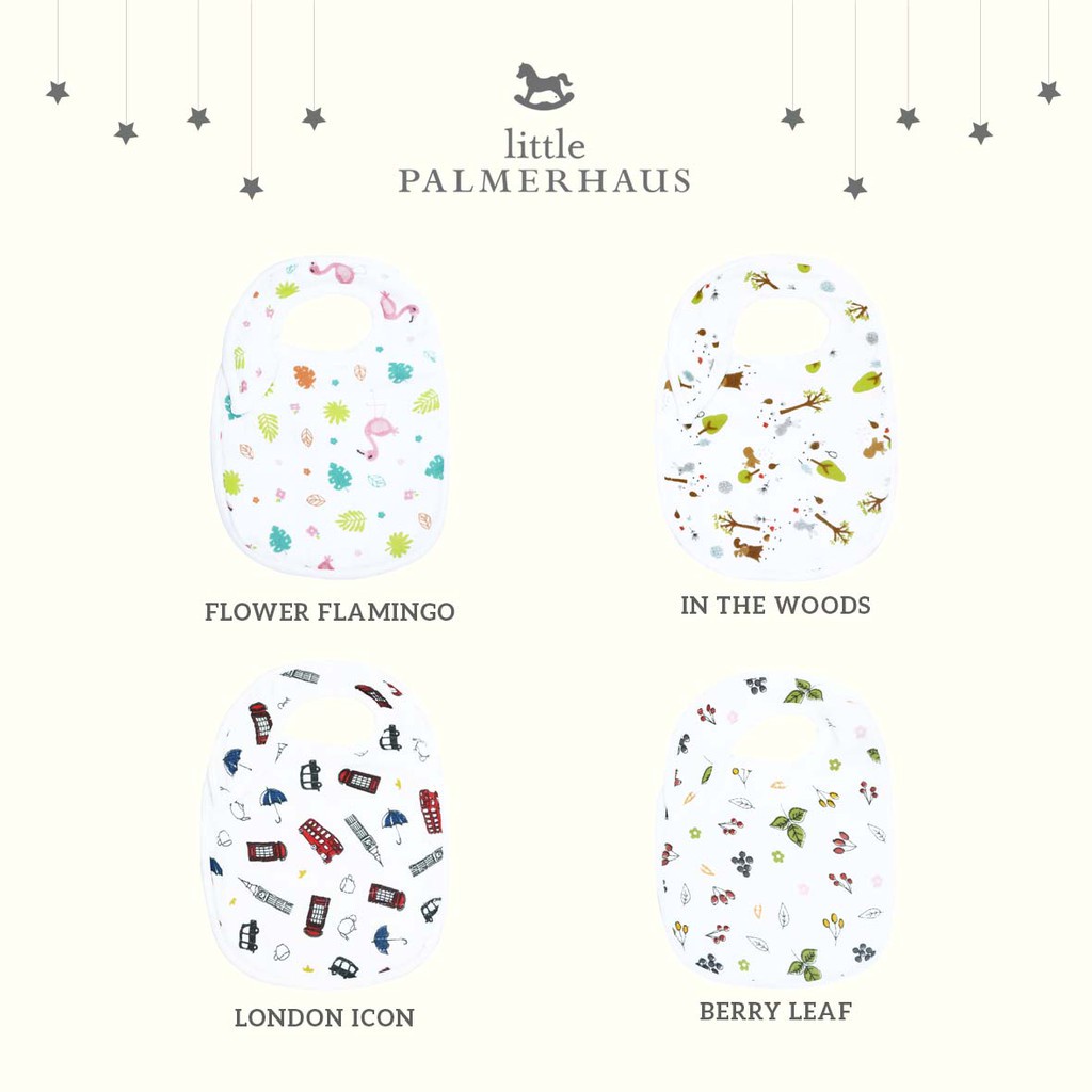 timepubs SLABER ANAK CELEMEK ANAK LITTLE PALMERHAUS SNAPPY BIB