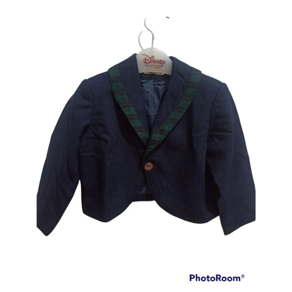 Blazer Crop Academia Preloved