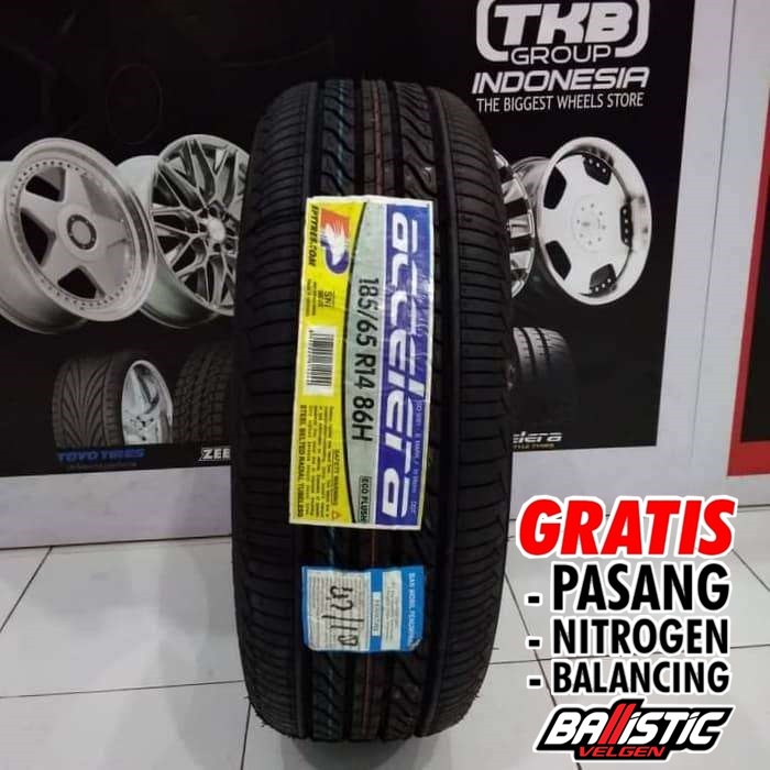 Ban Mobil Tubeless Ring 15 185 65 Livina avanza freed mobilio Accelera Ecoplus 185/65 R15