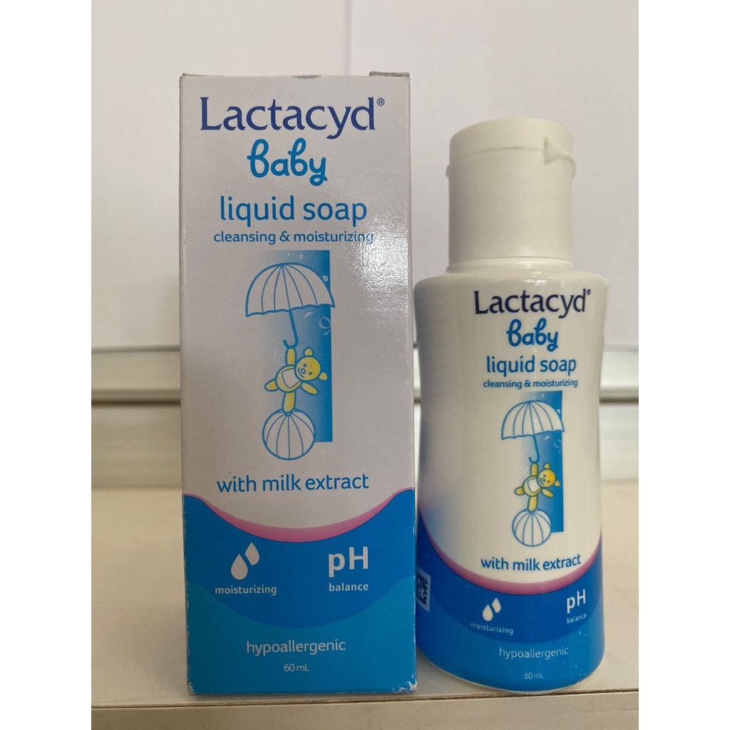 Lactacyd Baby Liquid Soap 60ml / Sabun Cair Bayi