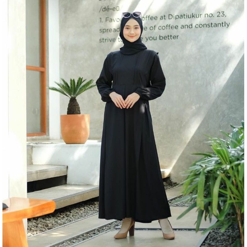 UKURAN  S- M- L- XL  TANISHA MAXY DRESS TERLARIS FASHION MUSLIM