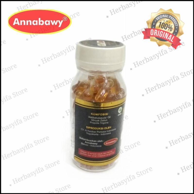 Habbasay Fit 100 kapsul - Habbat 3in1 Habbastussauda Propolis Zaitun