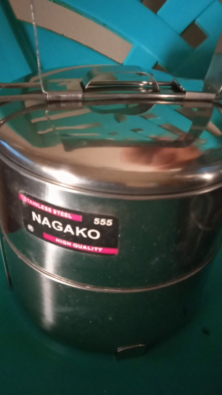 Rantang Stainless Steel 3 Susun Diameter 12cm / Rantang Kecil