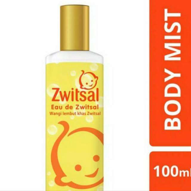 ZWITSAL Eau de Toilette Body Mist 100ml Parfum Zwitsal Original