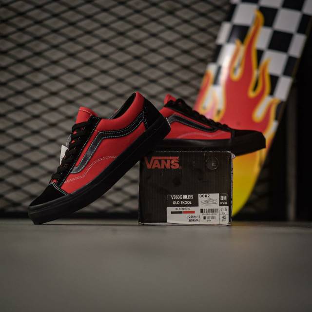VANS OLD SKOOL  V36OG BILLYS Black/Red