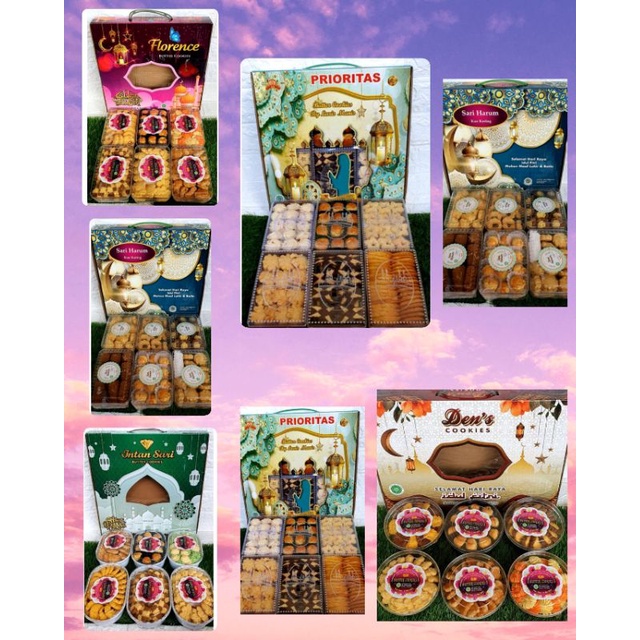 

HAMPERS KUE KERING ISI 6