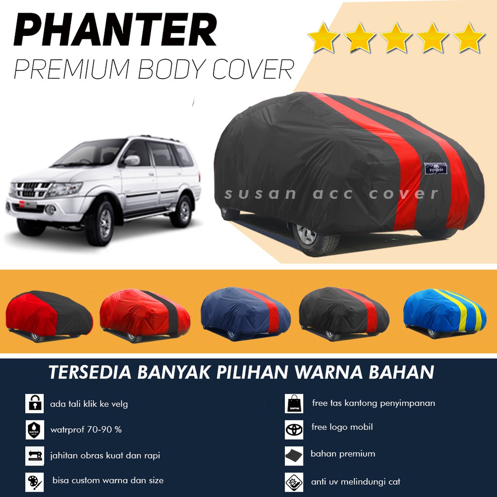 Sarung Mobil Phanter/phanter grand touring/phanter touring/phanter higrade/panther turbo waterproof