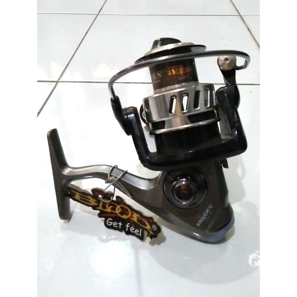 BLOOD TRINOS XT 6000 EXTRA ALUMUNIUM SPOOL RELL SUNGAI REEL MUARAH