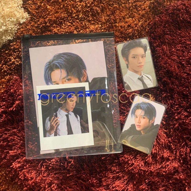 (UNSEALED) Photopack NCT 127 Taeyong Photo Pack Season Greeting 2021 SG21 Photocard PC Card Set