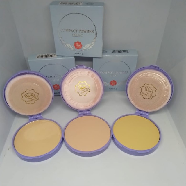 VIVA COMPACT POWDER LILAC / BEDAK PADAT VIVA