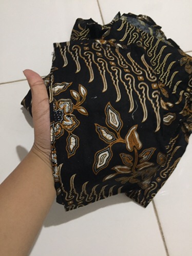 Maura Couple - Sania Ruffle Batik Couple Ori Ndoro Jowi Garansi Termurah Shopee - Batik Solo Prilly
