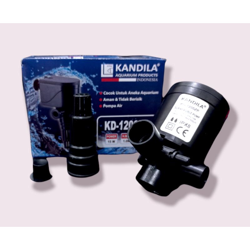 Promo murah pompa Aquarium hidroponik Kandila KD 1200 ZP