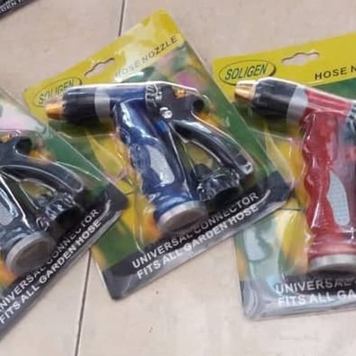 semprotan sprayer air selang soligen hose nozzle