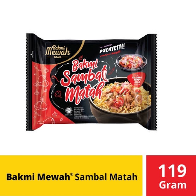 

BAKMI MEWAH SAMBAL MATAH