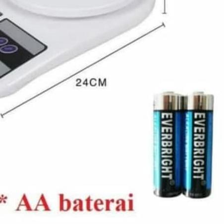 ♪ 10kg Timbangan Digital Presisi Kue Dapur Bahan Kitchen Scale Elektrik 10 kg Elektronik Listrik Ber