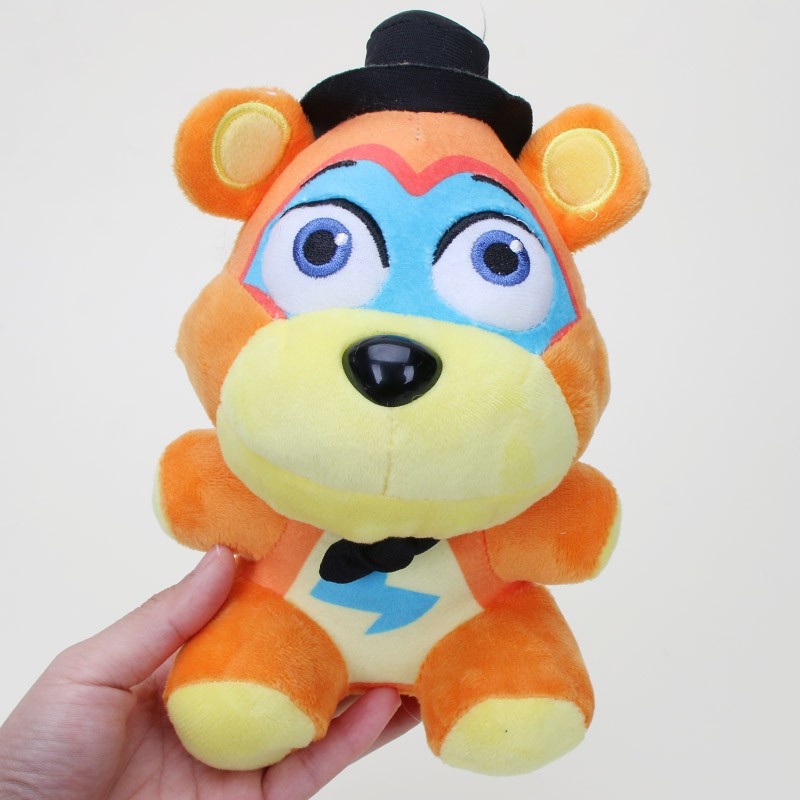 Mainan Boneka Stuffed Plush Five Nights At Freddy 's 4 FNAF Glamrock Freddy Chica Vannie 20cm - 18cm Untuk Hadiah Anak