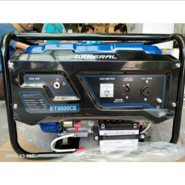 Mesin Genset 4 Tak 2800 Watt General ET5000CE / ET 5000 CE