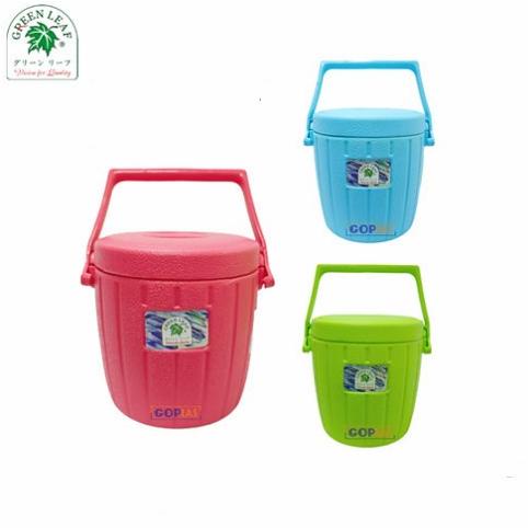 Silahkan Order] TERMOS NASI MINI 2L 1220 GREEN LEAF/TERMOS ES/RICE ICE BUCKET KECIL