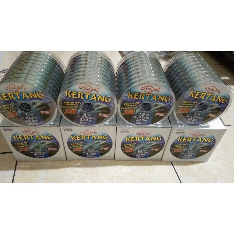 senar pancing pe relix nusantara kertang