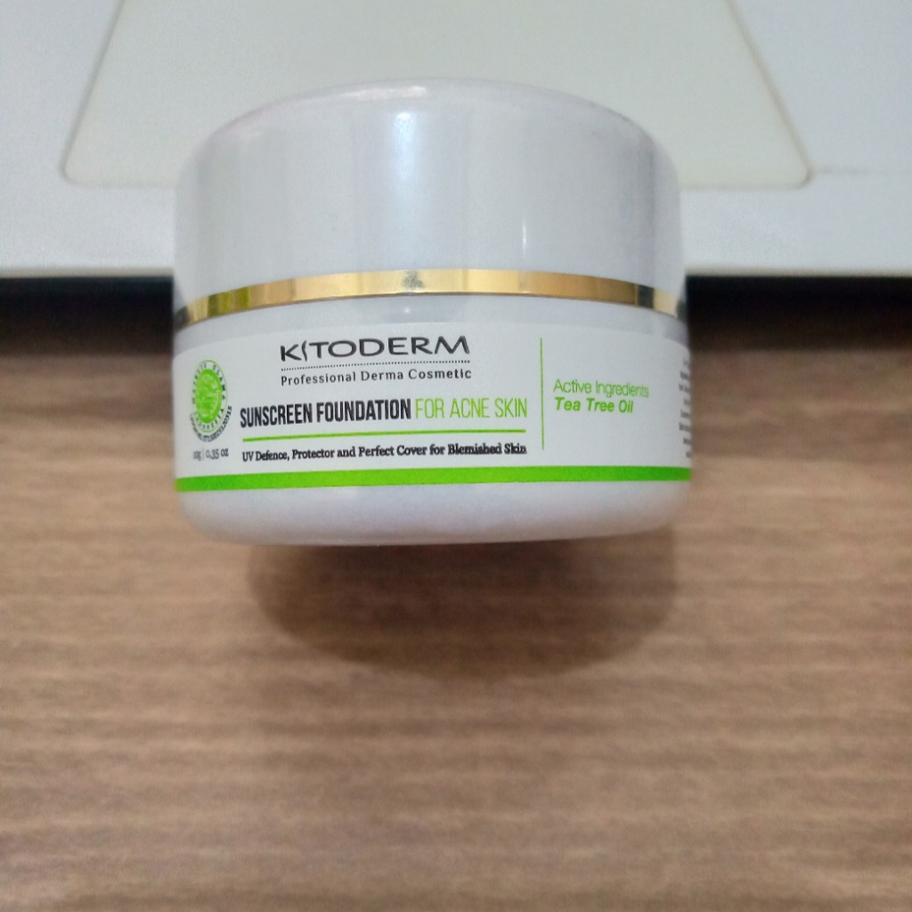 KITODERM SUNSCREEN FOUNDATION ACNE | SUNCREEN FOUNDATION FOR ACNE SKIN