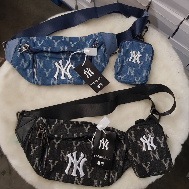 4019 Tas MLB Korea Wanita Import Murah Women Sling Bag NY Fashion