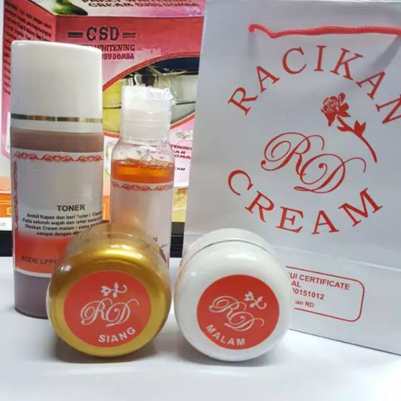 PAKET CREAM RACIKAN DOKTER  - Cream RD 4in1