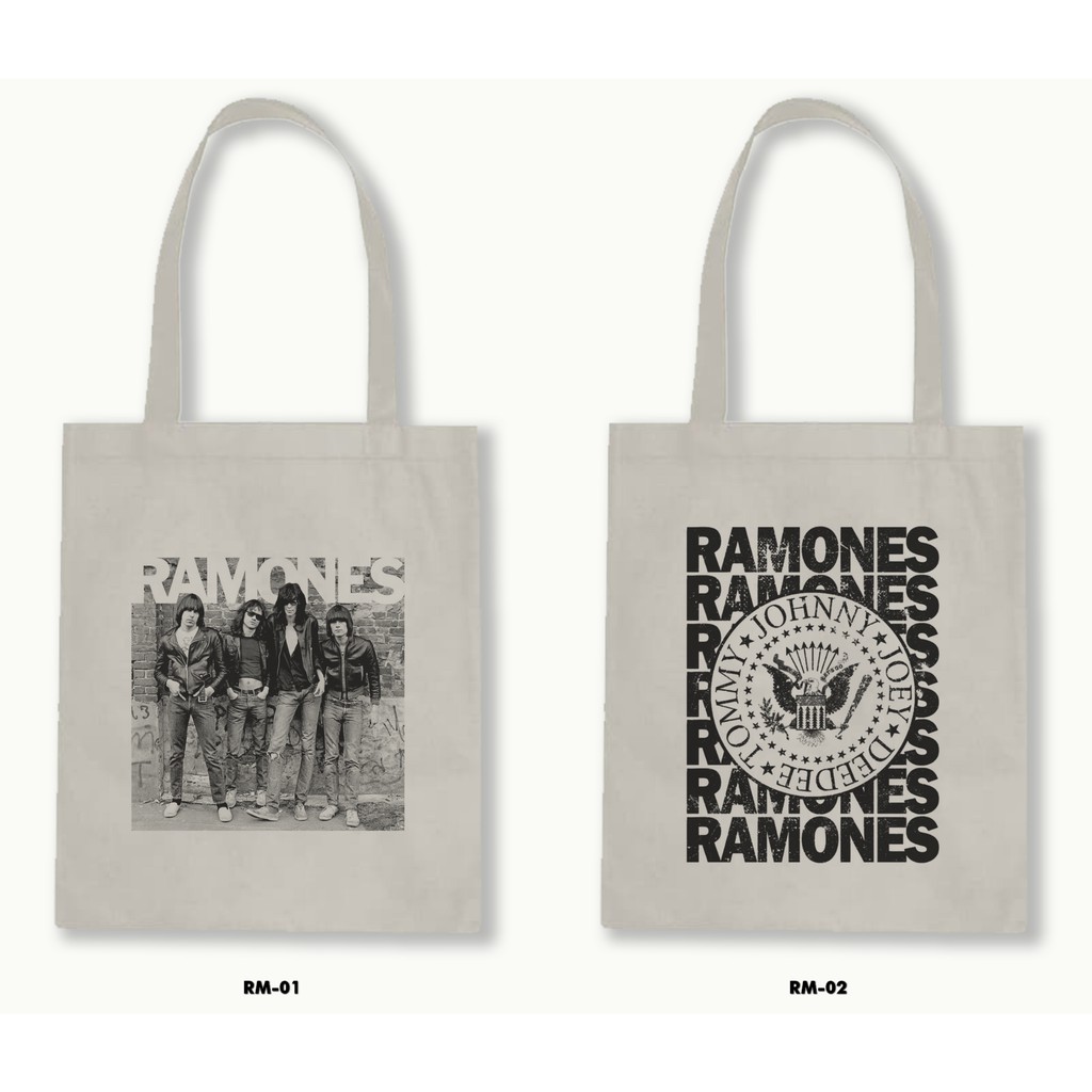 TOTE BAG BLACU - RAMONES