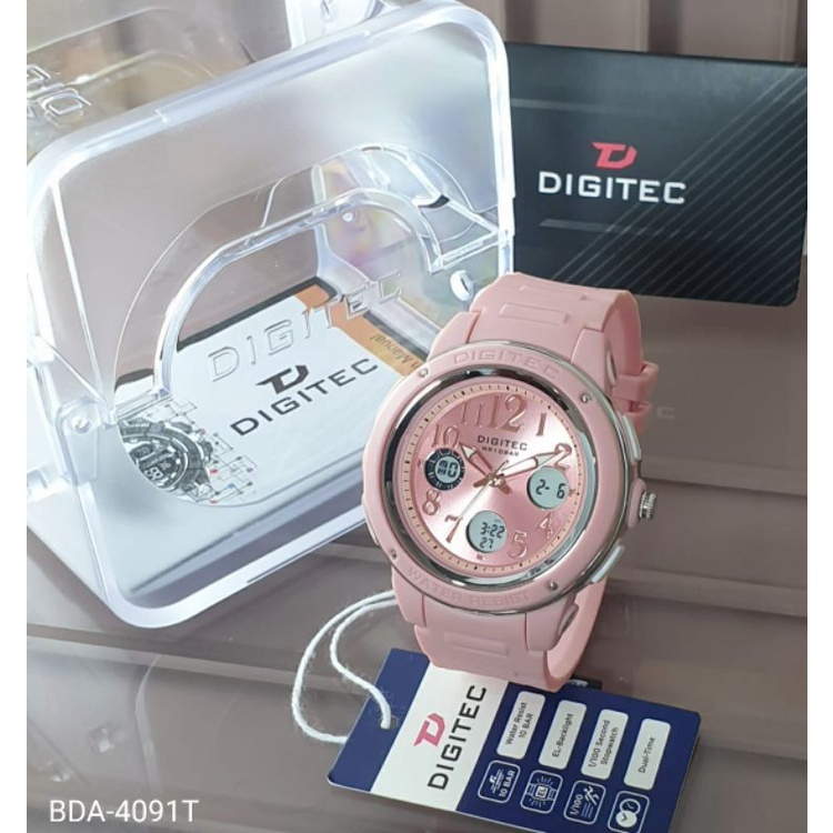 Jam Tangan Wanita Digitec Original BDA-4091T Tahan Air Gratis Ongkir Cod